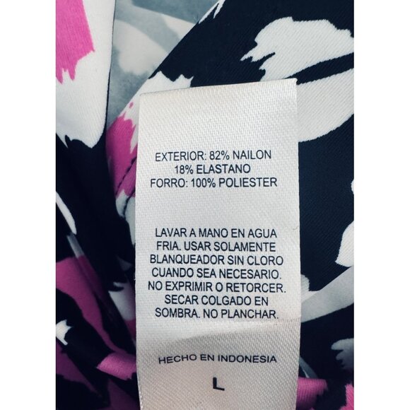 2/$30 NWT Salt & Cove Large Tankini Leopard Print Padded Bra Strappy Adjustable - Picture 10 of 14